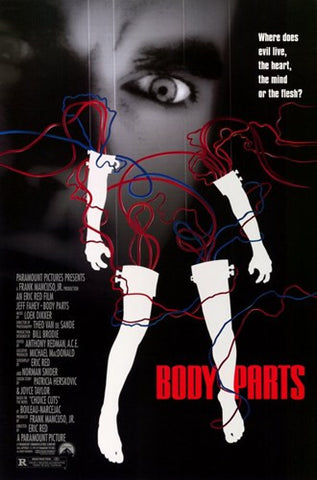 Body Parts Movie Poster Print