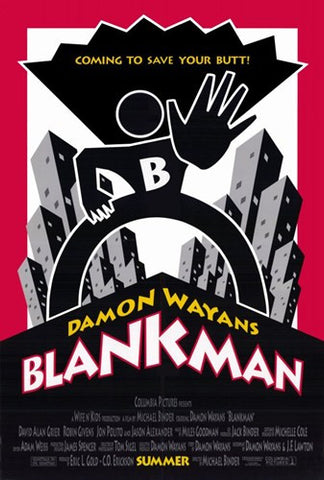 Blankman Movie Poster Print