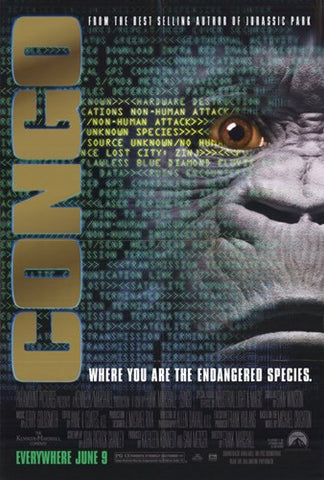 Congo Movie Poster Print