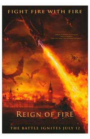 Reign of Fire Movie Poster Print