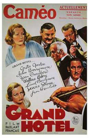 Grand Hotel Movie Poster Print