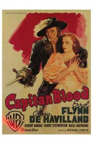 Captain Blood Movie Poster Print