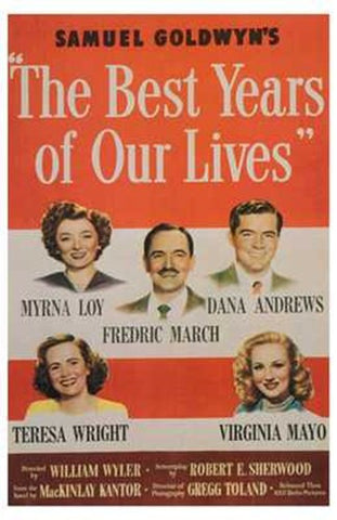 Best Years of Our Lives Movie Poster Print