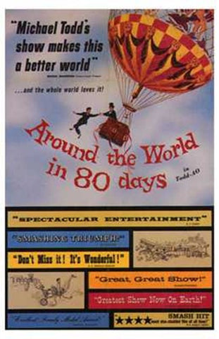 Around the World in 80 Days Movie Poster Print
