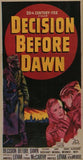 Decision Before Dawn Movie Poster Print
