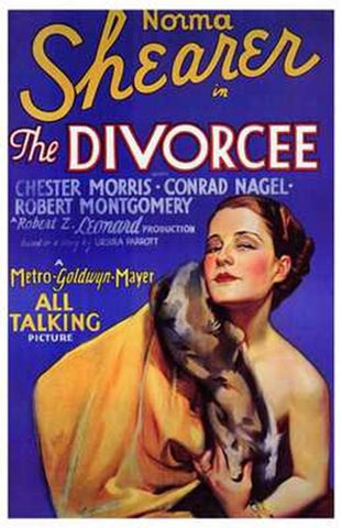 Divorcee Movie Poster Print