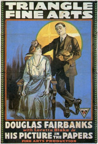 His Picture in the Papers Movie Poster Print