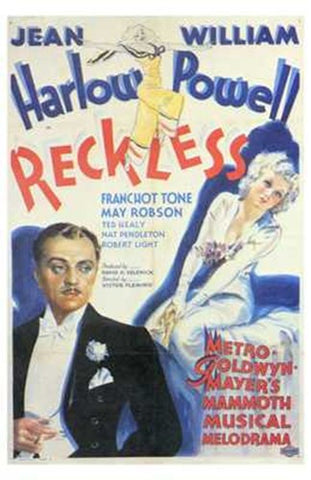 Reckless Movie Poster Print