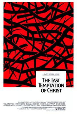 Last Temptation Of Christ Movie Poster Print