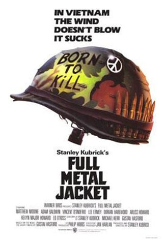 Full Metal Jacket Movie Poster Print