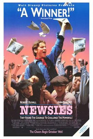 Newsies Movie Poster Print