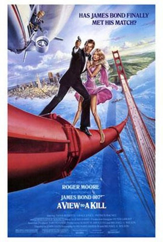 View To A Kill Movie Poster Print