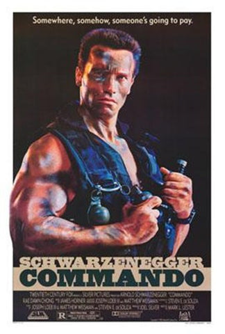 Commando Movie Poster Print