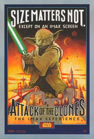 Star Wars: Episode 2--Attack Of The Clon Movie Poster Print