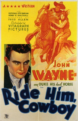Ride Him Cowboy Movie Poster Print