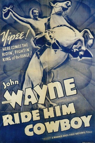 Ride Him Cowboy Movie Poster Print