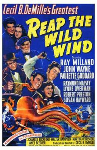 Reap the Wild Wind Movie Poster Print