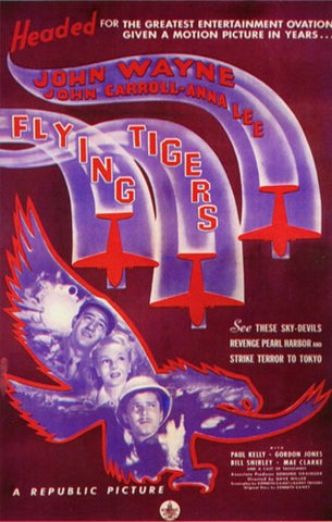 Flying Tigers Movie Poster Print