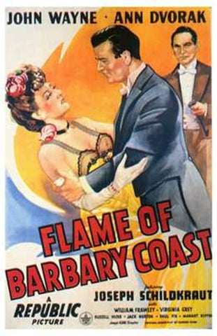 Flame of the Barbary Coast Movie Poster Print