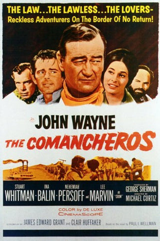 Comancheros Movie Poster Print