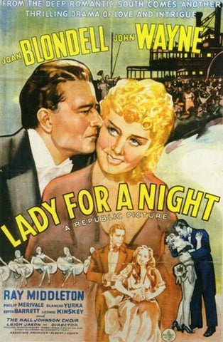 Lady for a Night Movie Poster Print