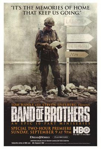 Band Of Brothers Movie Poster Print