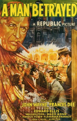 Man Betrayed Movie Poster Print