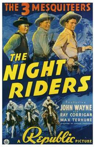 Night Riders Movie Poster Print
