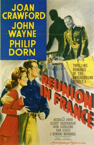 Reunion in France Movie Poster Print