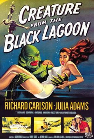 Creature From The Black Lagoon Movie Poster Print