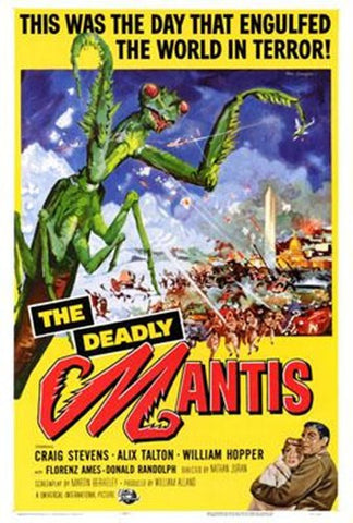 Deadly Mantis Movie Poster Print