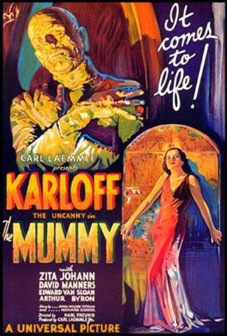 The Mummy Movie Poster Print