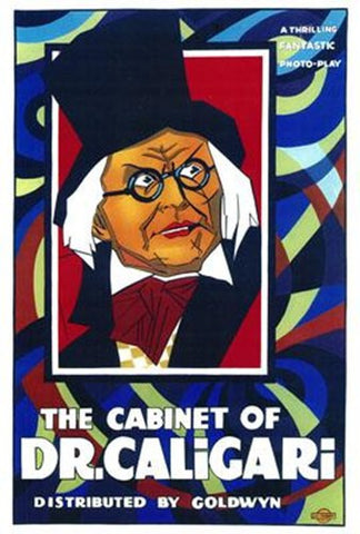 The Cabinet Of Dr Caligari Movie Poster Print