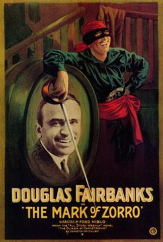 The Mark Of Zorro Movie Poster Print