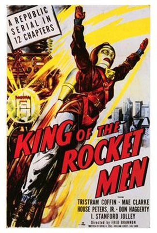 King Of The Rocket Men Movie Poster Print