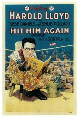 Hit Him Again Movie Poster Print