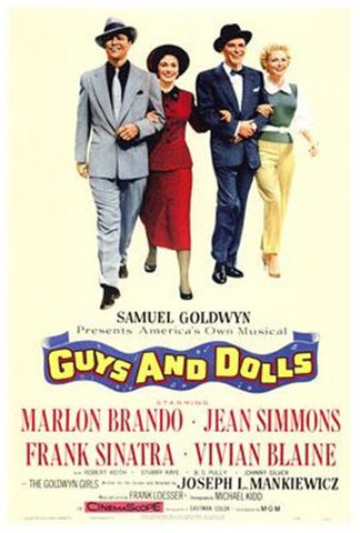 Guys and Dolls Movie Poster Print