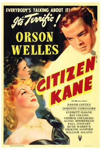 Citizen Kane Movie Poster Print
