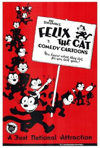 Felix The Cat Movie Poster Print