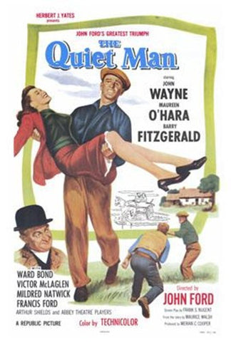 The Quiet Man Movie Poster Print