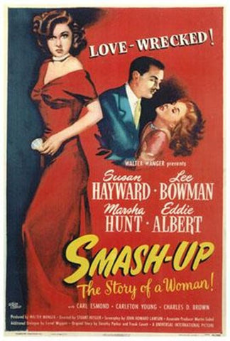 Smash Up  The Story Of A Woman Movie Poster Print