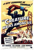 The Creature Walks Among Us Movie Poster Print