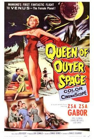 Queen Of Outer Space Movie Poster Print