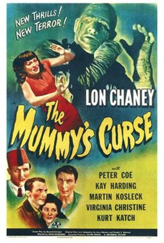 The Mummy's Curse Movie Poster Print