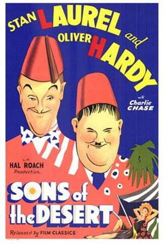 Sons Of The Desert Movie Poster Print