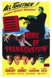 House Of Frankenstein Movie Poster Print