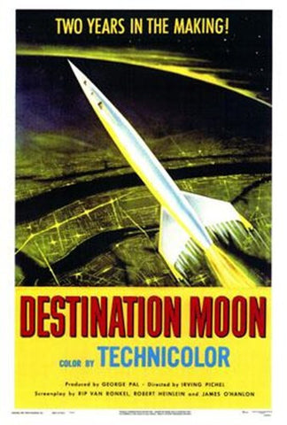 Destination Moon Movie Poster Print