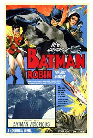 Batman And Robin Movie Poster Print