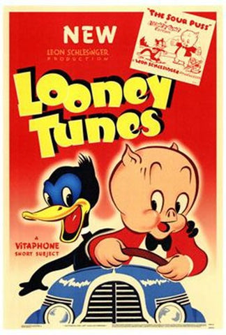 Looney Tunes Movie Poster Print