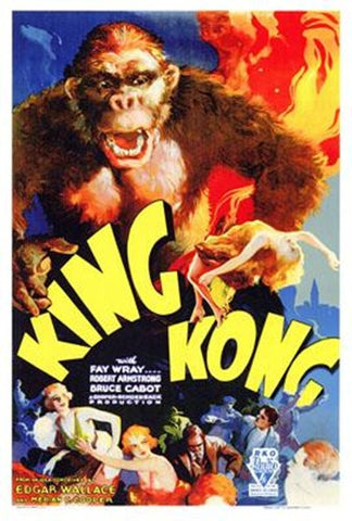King Kong Movie Poster Print